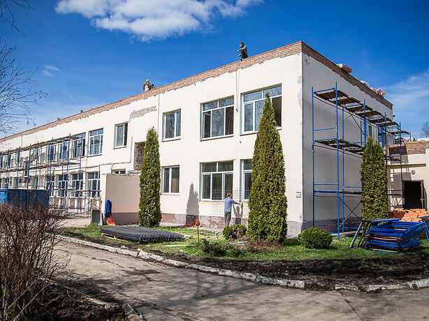 Капитальный ремонт здания Детской школы искусств в Кубинке выполнен на 25% Капитальный ремонт здания Детской школы искусств в Кубинке выполнен на 25%